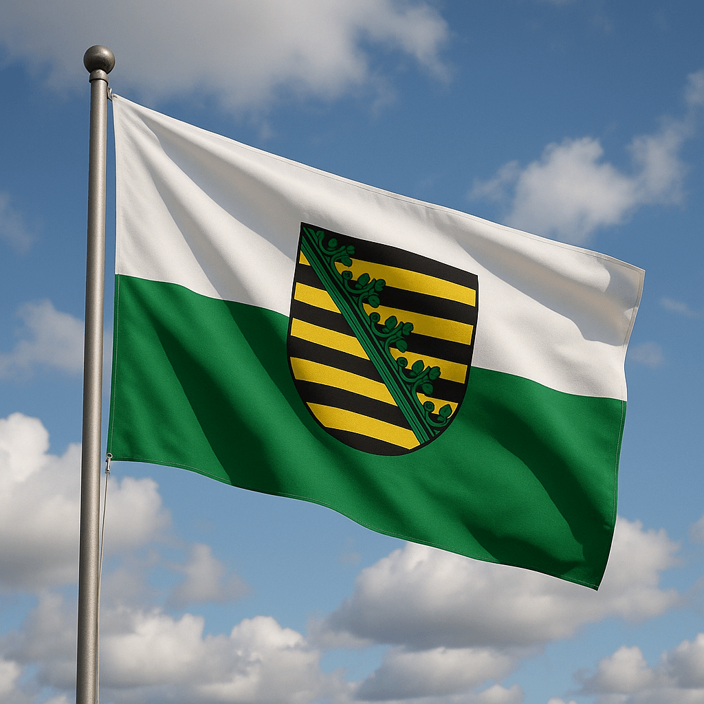 Fahne Sachsen